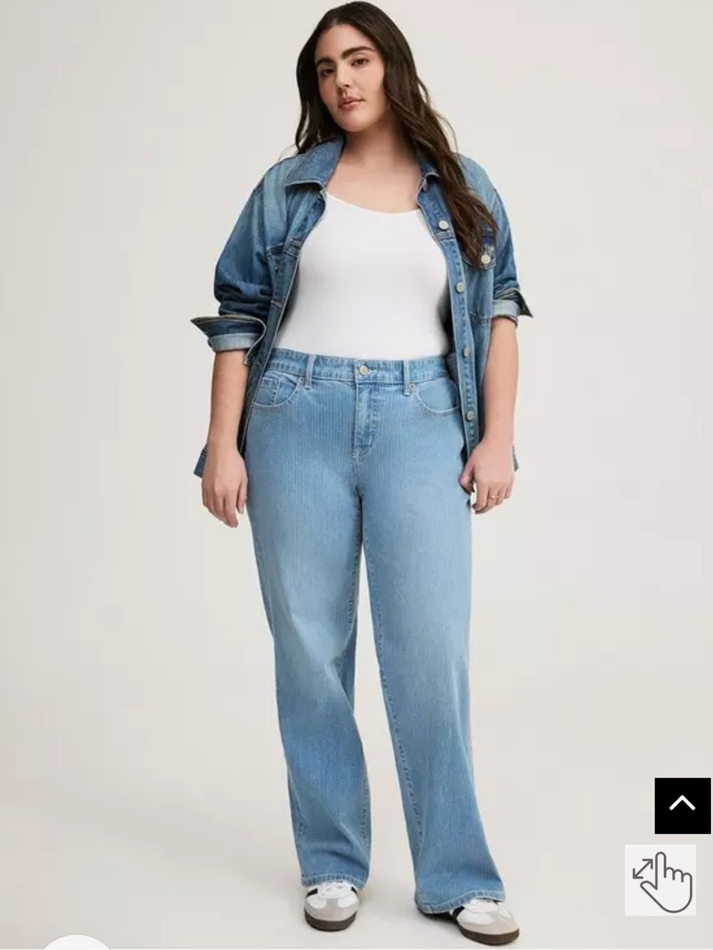 Torrid Perfect Wide-Leg Mid-Rise Jean